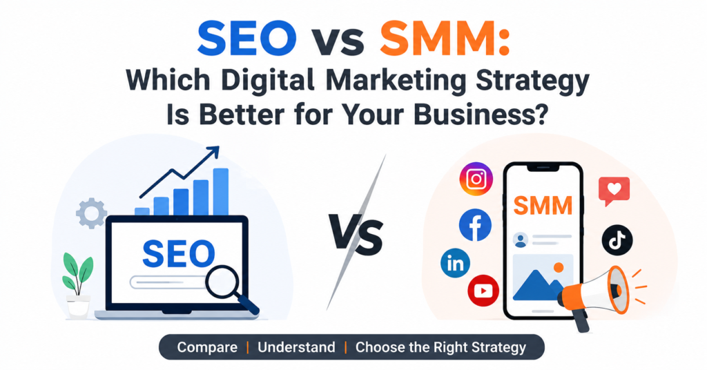 SEO vs SMM: Which Digital Marketing Strategy Is Better for Your Business? SEO vs SMM